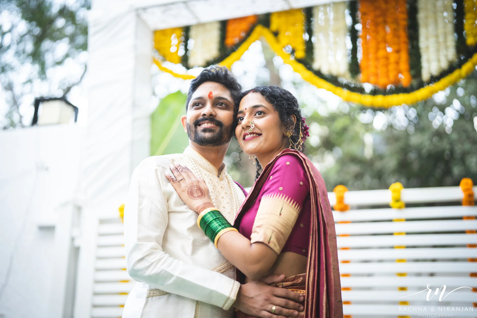 Sharvari and Saunved Wedding Cover Photos Captured by Rachna & Niranjan Photography – Wedding Photographers in Pune