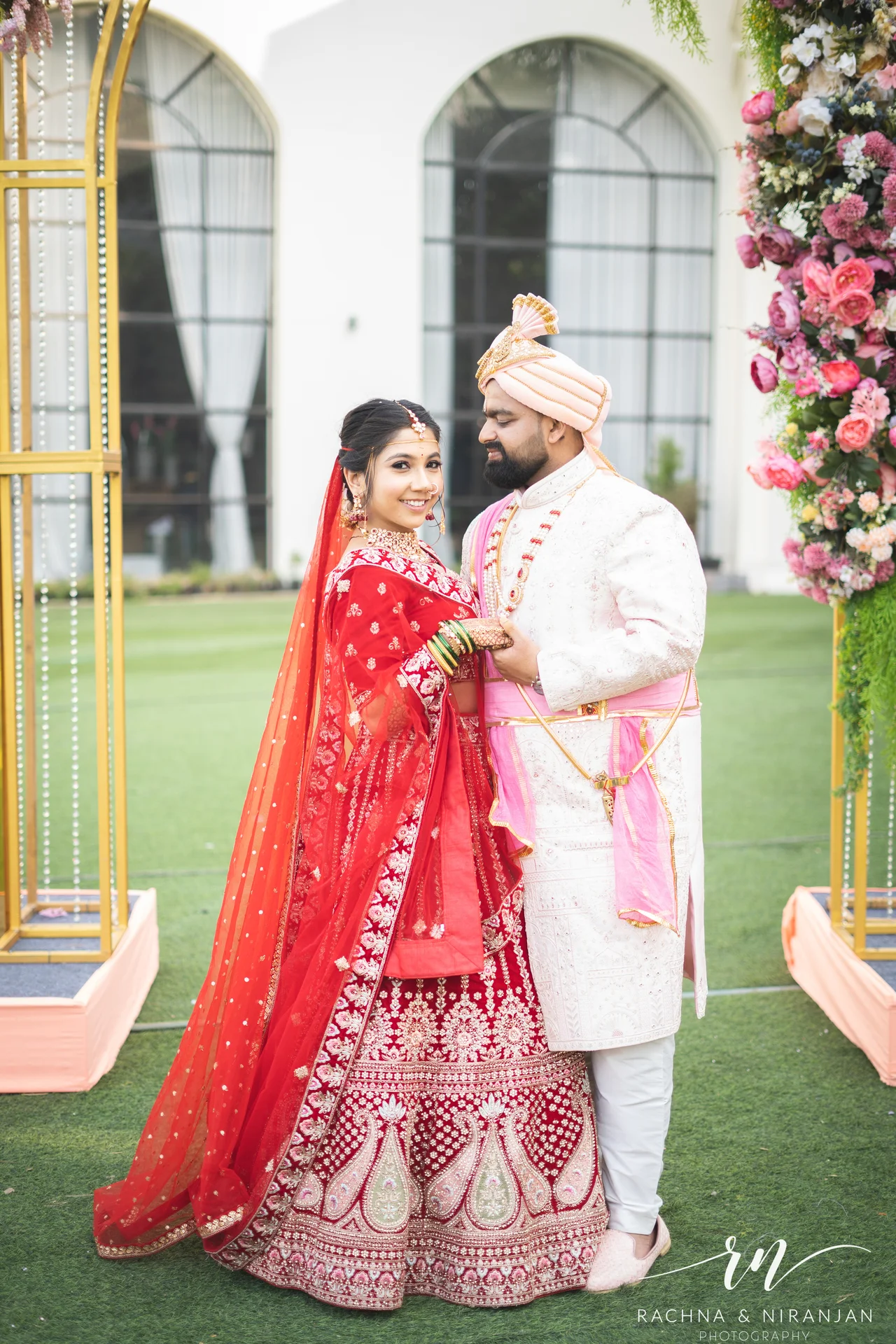 Couple shoot of Sneha & Rahul at Mayfield Estate, blending elegance with real wedding moments in Pune
