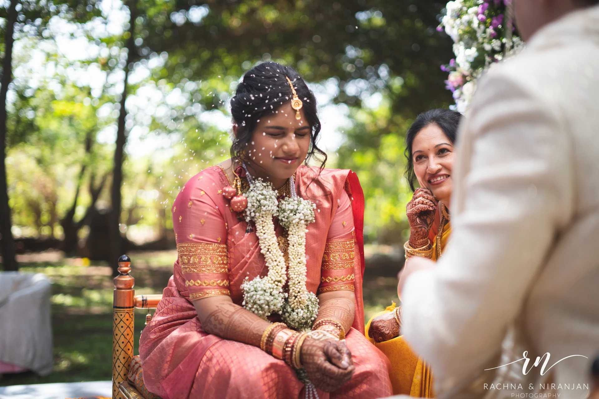 Traditional Konkani Bride Sunanda Under Wedding Canopy at Malhar Machi Mountain Resort 