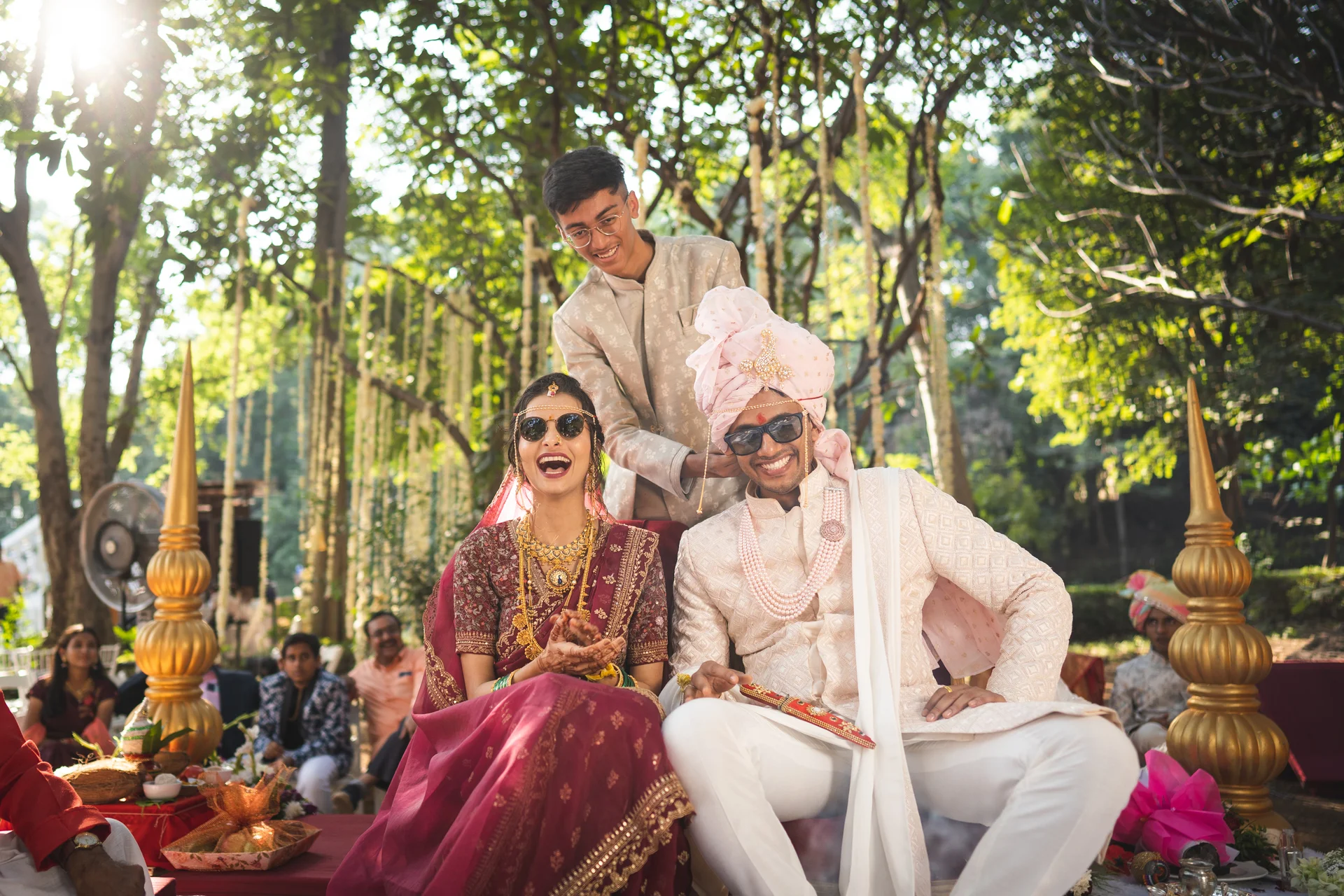 Priyanka & Abhi’s Happy Wedding Celebration Captured at Taj Gateway, Nashik | Wedding Photographer in Pune