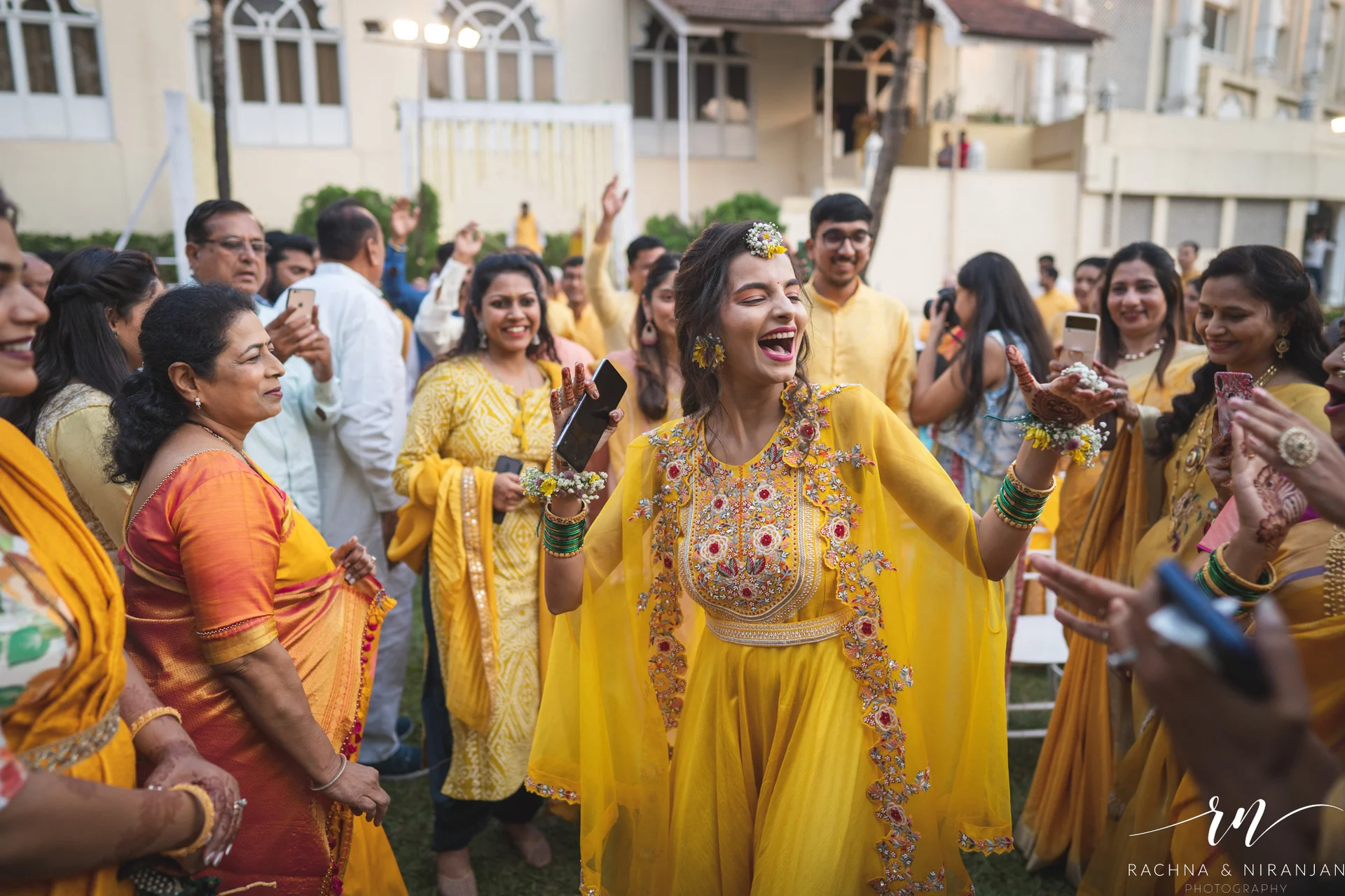 Priyanka’s Haldi Glow Captured in a Candid Moment | Top Wedding Photographer in Pune