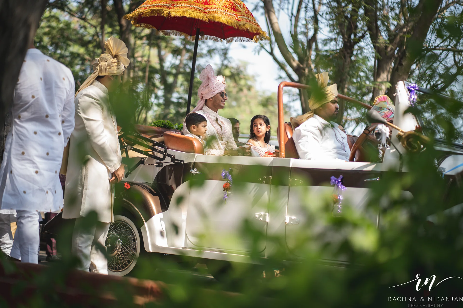 Grand Wedding Entry at Taj Gateway, Nashik | Captured by Wedding Photographer in Pune