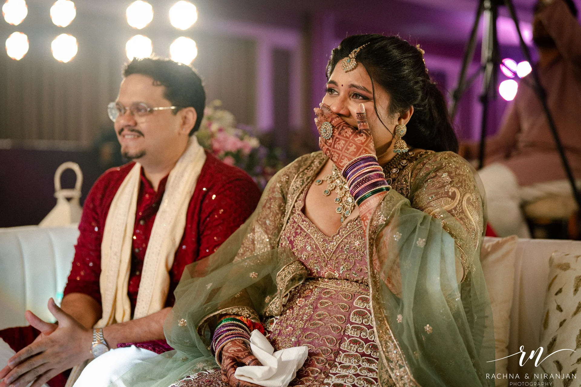 Srishti & Shiva’s UP and Tamil Style Destination Wedding at Taj Fisherman’s Cove Chennai
