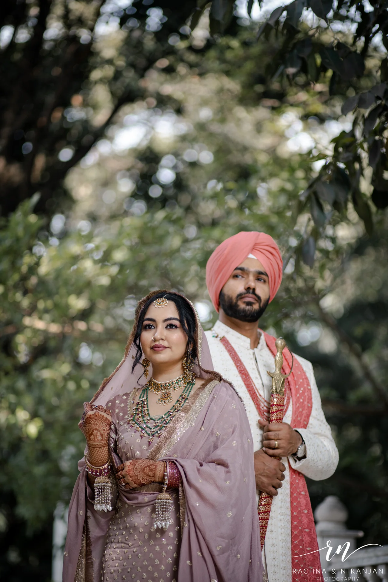 Traditional Punjabi wedding at Gurudwara Pune