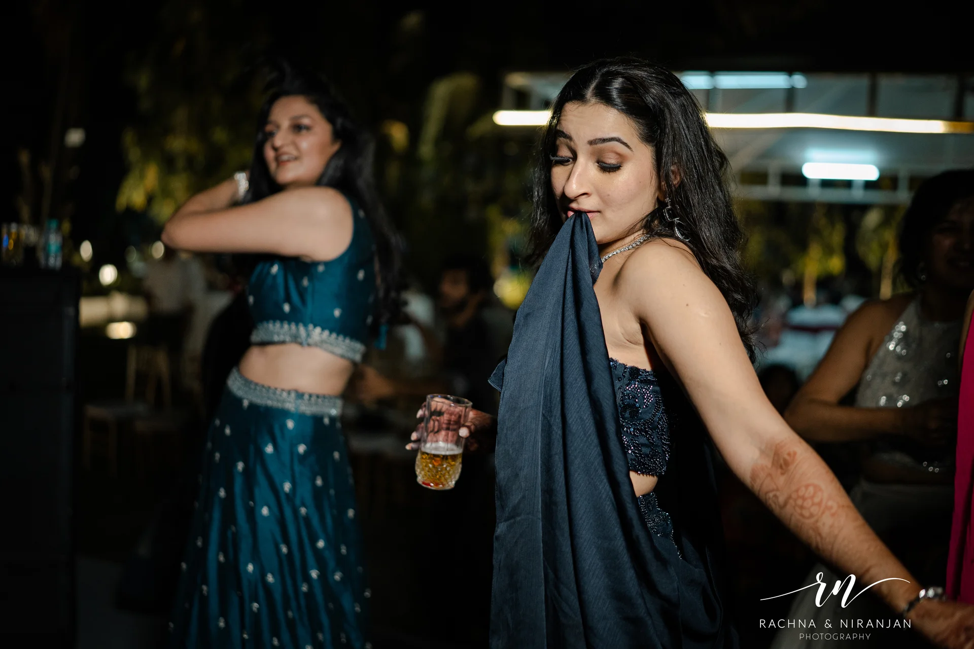 Wedding celebration with music and dance in Pune