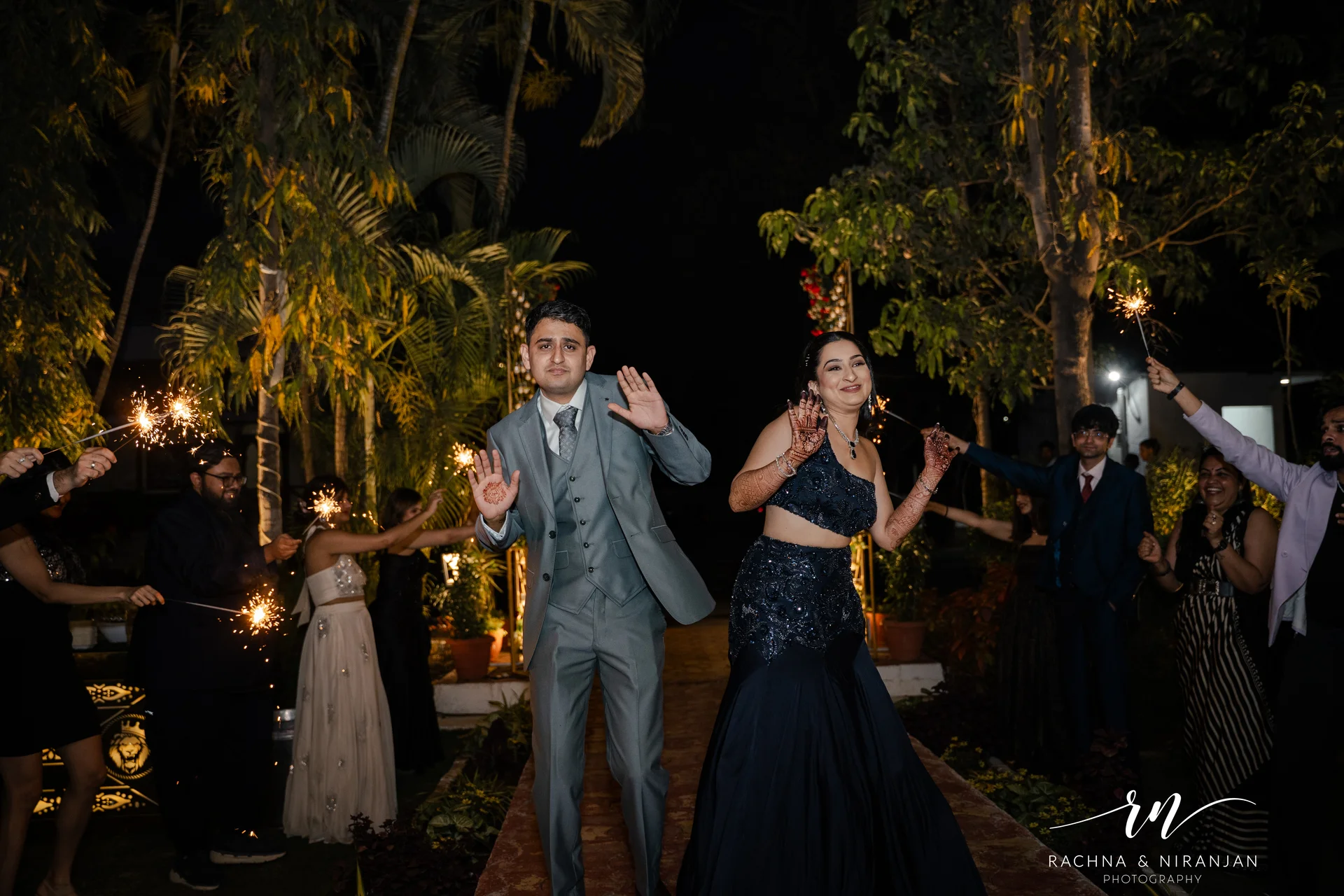 Wedding celebration with music and dance in Pune